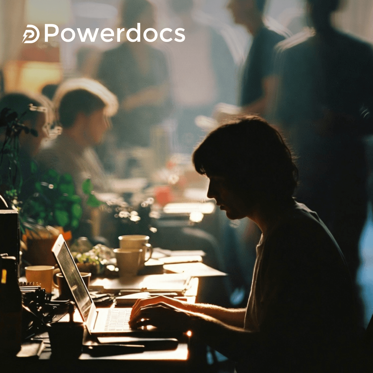 Customer story illustration